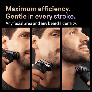 Afeitadora eléctrica Braun Serie 9 PRO+, 5 más 1 cuchillas de precisión ultrafinas, Pro SensoAdapt, hasta 60 min, base de carga - Product Image 4