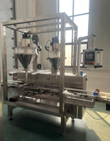 Ventes chaudes, ligne de production de machines d'emballage et de remplissage automatiques à grande vitesse pour farine de maïs, lait en poudre pour bébé, 1 kg, 2 kg, 3 kg