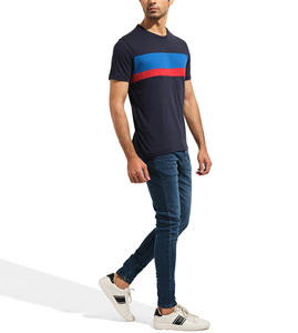 T-shirt en coton à manches courtes et col en O pour hommes, couleur unie, simple et ample, Offre Spéciale décontracté, pull pour hommes - Product Image 4