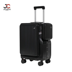 Maleta con Ruedas y Compartimento para Equipaje con Apertura Frontal y Marco de ABS, Bolsa Lateral Pequeña Desmontable, Maleta de Viaje Pequeña con Candado para Hombre y Mujer - Product Image 2