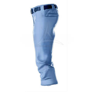 Pantalons de baseball respirants sur mesure en gros du Pakistan, haute qualité, 100 % polyester, couleurs et logo personnalisés, 2025 - Product Image 3