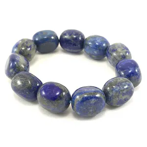 Lapis Lazuli Tumbled Bracelet Buy From New Star Agate : Wholesale Gemstone Bracelet For Sale