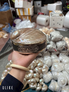 กล่องใส่เครื่องประดับเปลือกหอยสีรุ้งสุดหรู ประดับมุกธรรมชาติและอะบาโลน กล่องตกแต่งสุดหรู ของขวัญ - Product Image 6