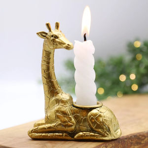 Fabulous Design Table Top Giraffe Candle <b>Holder</b> <b>Candlestick</b> Creative Quality Gold Metal Candle <b>Holder</b> For Lighting Accessories - Product Image 1