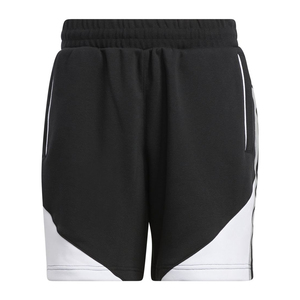 Pantalones cortos de chándal holgados finos de verano para hombre, pantalones cortos deportivos informales con cordón, pantalones cortos de material de algodón transpirables simples de Color sólido - Product Image 6