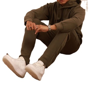 Sweat à capuche en coton uni surdimensionné de haute qualité pour hommes sweats à capuche personnalisés vêtements à manches longues populaires pour hommes - Product Image 2
