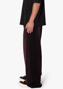 Vente chaude, pantalon de survêtement pour homme de haute qualité, personnalisé, mi-lourd, ample, délavé au soleil, lavage moyen, jambe large, surdimensionné, streetwear décontracté, toile - Product Image 3