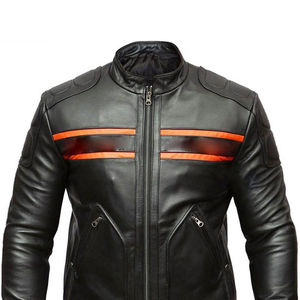 Vestes en cuir d'hiver de conception supérieure Service OEM Veste en cuir d'hiver de haute qualité d'extérieur à la mode d'usine pour femmes - Product Image 3