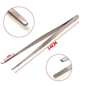 Pinzas Adson Manuales Reutilizables para Tejidos, Herramienta de Acero Inoxidable para Dar Forma al Cartílago, Pinzas Finas para Cirugía Dental, Instrumentos Quirúrgicos con Certificación CE - Product Image 4