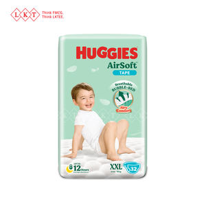 Huggies Bébé Couches AirSoft Premium Tape Diaper M 52S Huggies Couches pour Bébés Malaisie Direct Usine Vente En Gros Export - Product Image 6