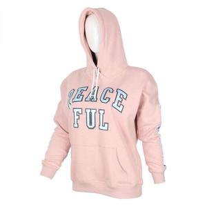 Vente en gros de sweat à capuche pour femme en molleton de coton 100% de qualité supérieure logo brodé personnalisable patchs à fermeture éclair motif uni d'hiver - Product Image 1
