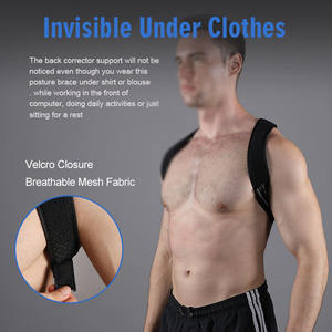 Top vente unisexe réglable doux clavicule orthèse Durable respirant antidérapant léger professionnel corps Posture dos - Product Image 5
