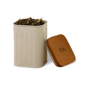 กระป๋องโลหะหรูหราสีดําเคลือบผงคอนเทนเนอร์ออกแบบทําด้วยมือร้อนขายคลาสสิกมีสไตล์ขายส่งกระป๋องโลหะ - Product Image 6