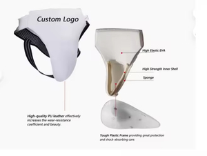 Taekwondo Male Martial Arts Groin Protector Adjustable <b>Support</b> <b>Hip</b> Joint <b>Support</b> Waist Groin Abdominal Boxing Protector Groin - Product Image 5