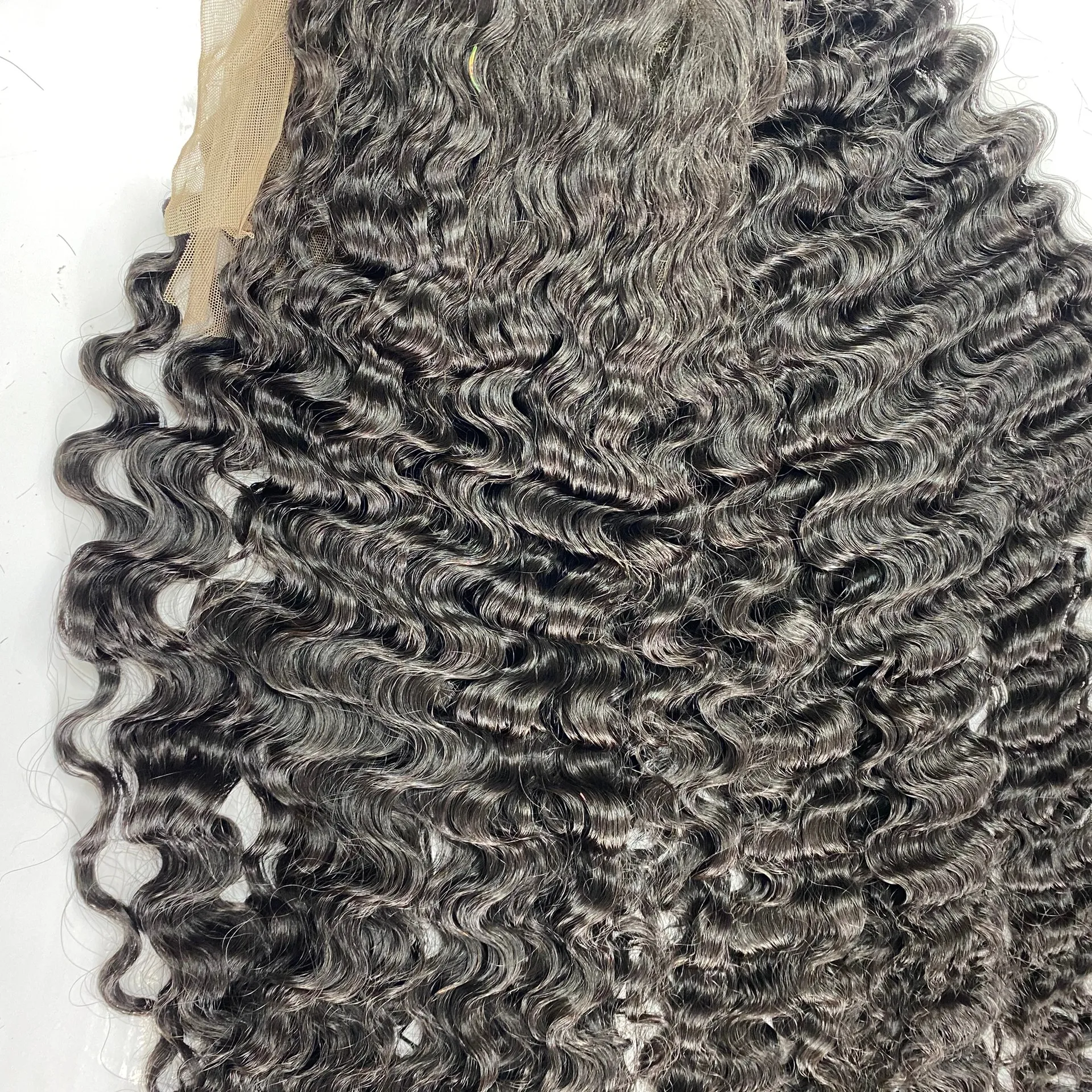 Burmese Curly texture detailed photo Vietnam hair single donor raw cuticle aligned refund policy