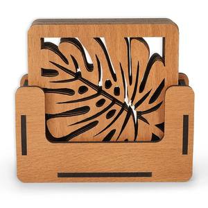 From SCI <b>Wooden</b> Coasters Hexagon Manufacturer <b>Wooden</b> coaster Set Custom Acacia square Black Wood Pallet Coasters - Product Image 3