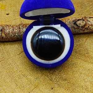 Inde Fournisseur en gros Fait à la main Boho Design Onyx Bague de fête Argent Sterling Noir Naturel 925 Réglage Unique de la lunette - Product Image 3