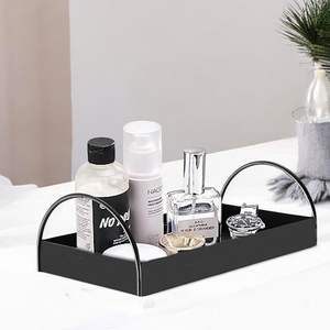 Bandeja de joyería de Metal elegante de diseño nuevo y de tendencia con negro perfecto para casas de lujo estudios de moda y regalo personalizado - Product Image 1