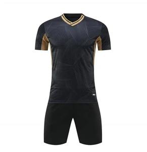 Ensemble de maillot de football pour hommes à séchage rapide, uniforme d'équipe à manches courtes, ensemble de maillot de football pour garçons, vêtements de sport à séchage rapide, vêtements de sport - Product Image 1