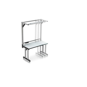 Postazione di montaggio I40, 1200mm(L) x 700mm(P) x 750mm(A), USB- MASI-1200-700 - Product Image 1