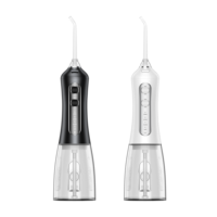 Hydropulseur dentaire portable haute pression étanche, nettoyeur buccal électrique intelligent à ultrasons avec minuterie pour usage domestique