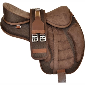 Sillín de caballo inglés occidental de carreras de calidad superior cómodo hecho en cuero personalizado - Product Image 4