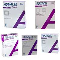 Pansement en mousse de silicone stérile, adhésif absorbant doux, pansement pour soins des plaies, coussinets en mousse médicale de 8x13cm à 25x30cm