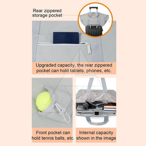 Sacs de tennis professionnels, nouvelle arrivée, légers, accessoires de sport, sacs de tennis - Product Image 3