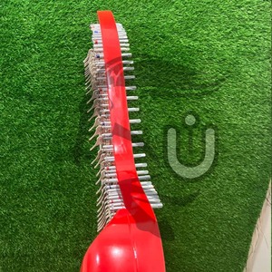 42-snarige op maat gemaakte hendelharp met standaard, rode kleur, premium kwaliteit beukenhout, duurzaam, gemaakt door Unbridleds Industry - Product Image 4