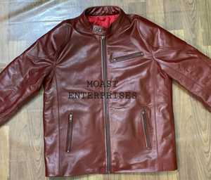 Chaqueta de cuero vaquero personalizable de alta calidad unisex 100% algodón estilo casual para invierno con logotipo bordado - Product Image 4