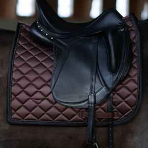 Tapis de selle anglais haut de gamme style classique personnalisable respirant doux matelassé doublure durable confort du cheval longue durée d'utilisation - Product Image 2