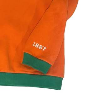 Sudadera Logotipo de algodón con estampado de soplo personalizado Unisex de Terry francés, fabricante de ropa, Sudadera con capucha de lana de peso pesado de 500 GSM - Product Image 6
