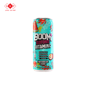 Boom + เครื่องดื่มชูกำลังให้ความชุ่มชื้นแตงโม isotonic, เครื่องดื่มชูกำลังให้ความชุ่มชื้น325มล. สามารถอุดมไปด้วยวิตามินซีน้ำอัดลมเครื่องดื่มที่แปลกใหม่ - Product Image 1