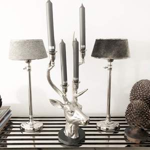Handmade Customized Metal Silver Finished Candle Holder for Home Wedding Decoration Wholesale Price QUALITY COLLECTION Model - Product Image 3
