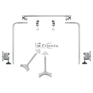 Juego de Retractores Manuales Reutilizables de Acero Inoxidable Mcculloch, Calidad Premium para Uso Quirúrgico ORL, Certificado ISO13485, Aprobado por la CE - Product Image 3