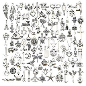 Incraftables 100pcs Charms pour la fabrication de bijoux en gros pour le bricolage en vrac Charms assortis - Product Image 5