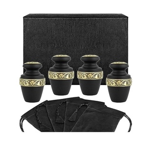 Premium Modern Engraved Keepsake Urn for Human Ashes Colored Cremation Urn with <b>Memorial</b> <b>Gift</b> Box for <b>Pet</b> <b>Memorial</b> Services - Product Image 1