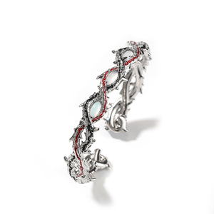 Bracelet délicat en perles de pierre œil de <span class=keywords><strong>chat</strong></span> naturelle et brillante, plaqué or 18 carats, en laiton, pour femme et homme, bijoux étanches - Product Image 5