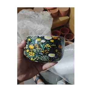 Pots en terre cuite carrés de qualité supérieure faits à la main avec des soucoupes pour les plantes de jardin, les succulentes, pot de fleurs de qualité supérieure - Product Image 1