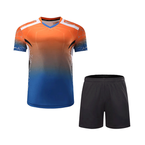 Vente chaude Hommes Tennis Porter Des Vêtements Uniforme Badminton Uniforme À Vendre Homme Badminton Tennis De Table Uniforme Ensemble - Product Image 4