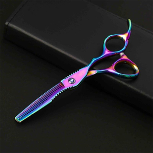 Ensemble de ciseaux de coiffeur de meilleure qualité, rasoir enduit de titane, cisaille de coupe avec kit de ciseaux en acier inoxydable, taille 6 pouces - Product Image 5