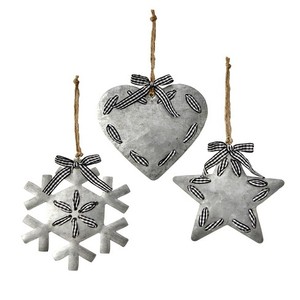 Classic Style Factory-Supplied Metal Star Hanging <b>Ornaments</b> Christmas Tree Decoration <b>Ornament</b> for Xmas - Product Image 3