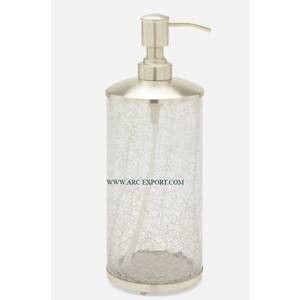 Nouvelle collection de distributeurs de savon en résine avec pompe en laiton poli or Distributeur de savon de salle de bain pour fournisseurs en gros - Product Image 2