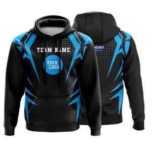 Nuevo estilo de impresión de logotipo personalizado hombres deportes sudaderas con capucha personalizadas hombres transpirable algodón mezclado sudaderas con capucha bordada en blanco algodón Sudadera con capucha - Product Image 1