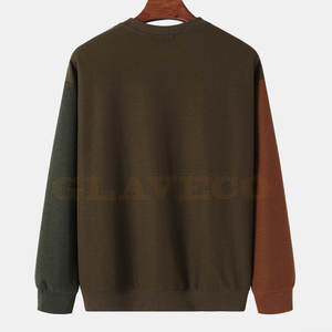 Sweat-shirts en polaire solide pour hommes de qualité supérieure en gros - Coupe-vent respirant Service OEM Commandes en gros Prix bas - Product Image 2