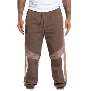 Ensemble de jogging deux pièces pour homme, veste et pantalon de sport en polyester/coton tricoté, coupe-vent décontracté d'hiver, séchage rapide - Product Image 6