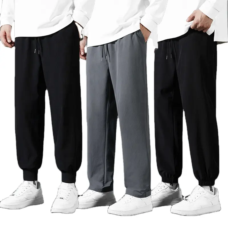 Nuovo 2024 personalizzato di alta qualità taglie forti Casual uomo pantaloni Harem pantaloni larghi palestra da uomo pantaloni sportivi pantaloni sportivi