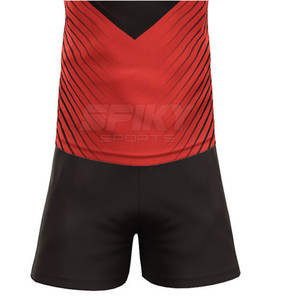 Nuevo barato al por mayor diseños personalizados 100% poliéster Rugby uniforme nueva llegada equipo desgaste Rugby uniforme - Product Image 5