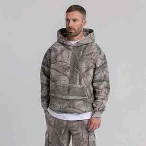 Heavyweight <b>Zip</b> up Hoodie Quick Dry Solid Plain Smooth High Quality Sweatshirts Blank Golf Mock Neck <b>Hoodies</b> for Men - Product Image 1