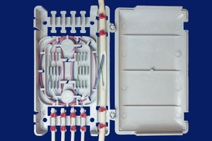 กล่องกระจายสายเคเบิลออปติคอลแบบ FOS-49สำหรับสายไรเซอร์แนวตั้ง - Product Image 2